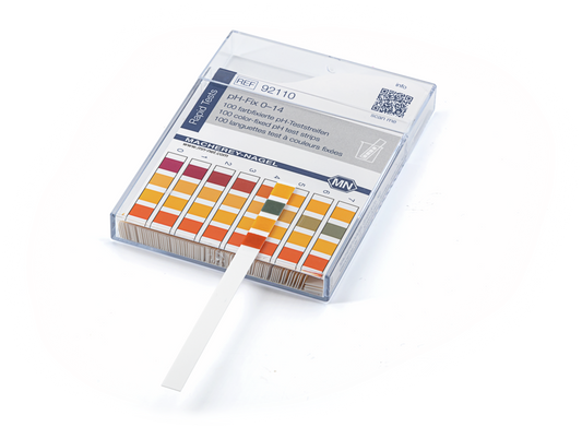 Macherey-Nagel, Lab-Grade pH Indicator Strips, Range: 0.0-14.0, 92110, 100/Box