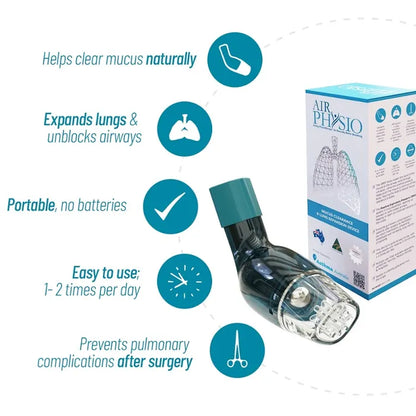 AirPhysio Mucus Clearance & Lung Expansion Device