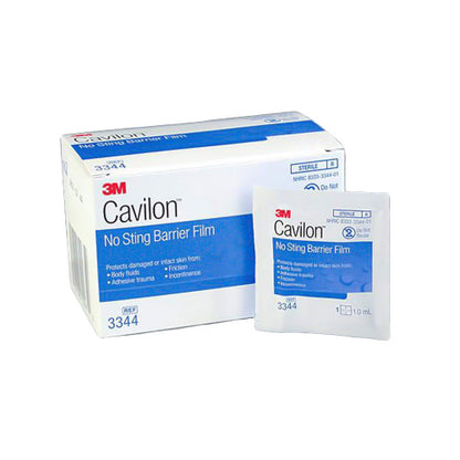 3M Cavilon No-Sting Barrier Film Wipes (3344)- Box of 30 x 1mL Wipes