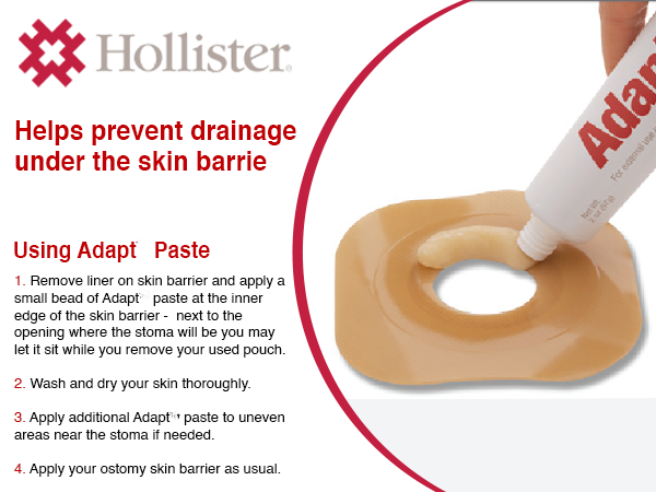 Hollister Adapt Skin Barrier Paste 79301, Ostomy Care, 14.2g Travel Tube - Each