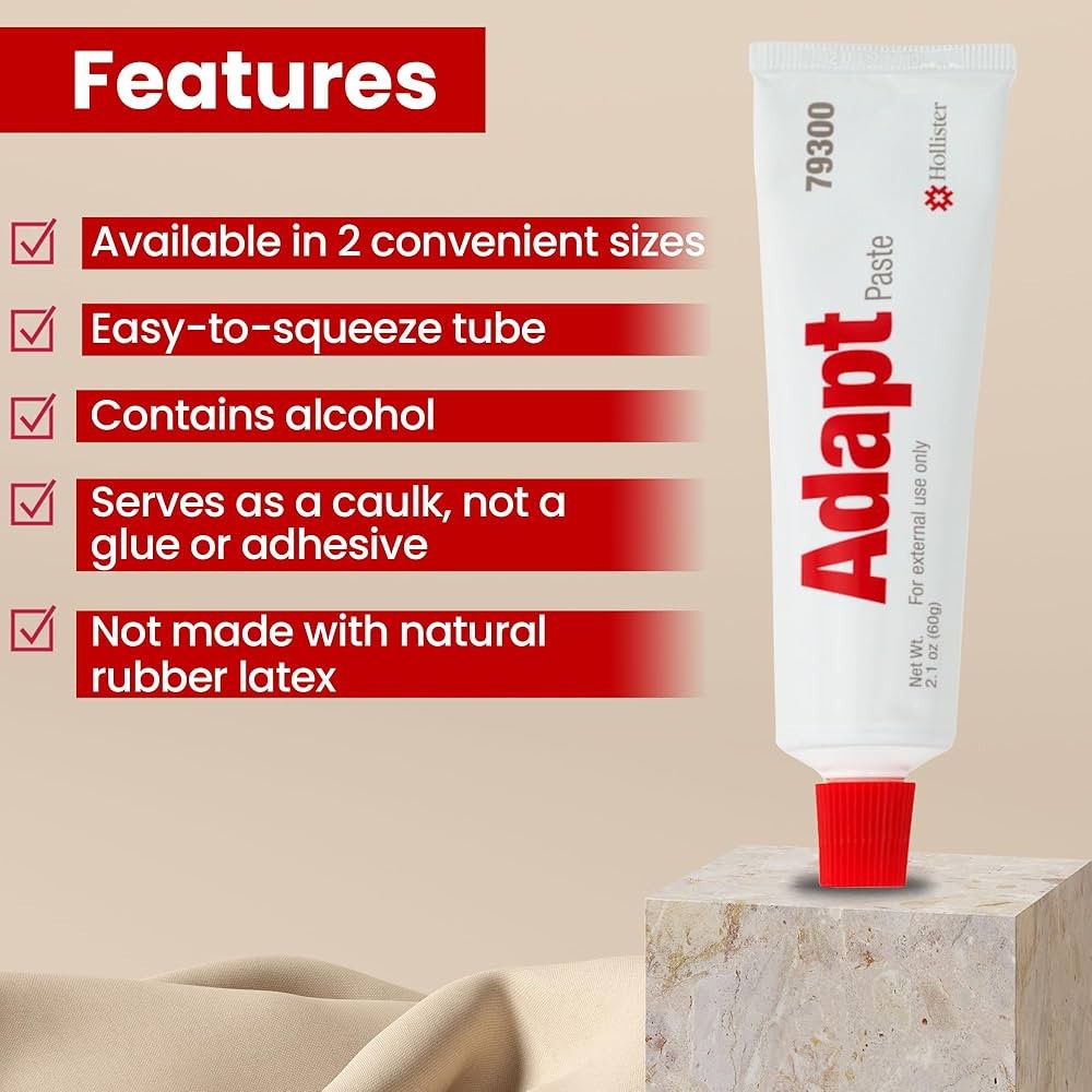 Hollister Adapt Skin Barrier Paste 79301, Ostomy Care, 14.2g Travel Tube - Each