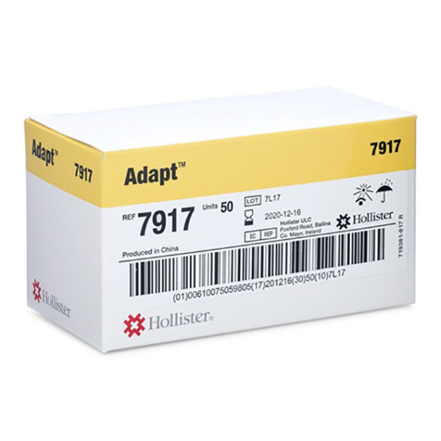 Hollister Adapt™ No-Sting Skin Protective Wipes (7917) Ostomy Care - 50 Box Each