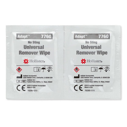 Hollister Adapt™ No-Sting Universal Adhesive Remover Wipes 7760 - 50 Box Each