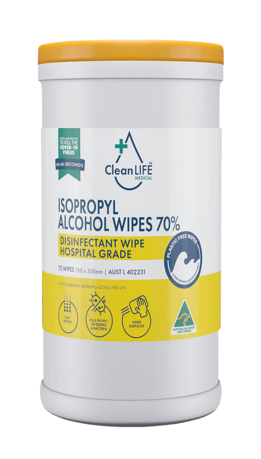 Isopropyl Alcohol Wipes 70%