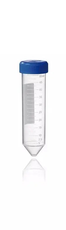 MLS Plastic Centrifuge Tube, 50mL, Conical, Non-Sterile, Leak-Proof - Pack of 50 Each!