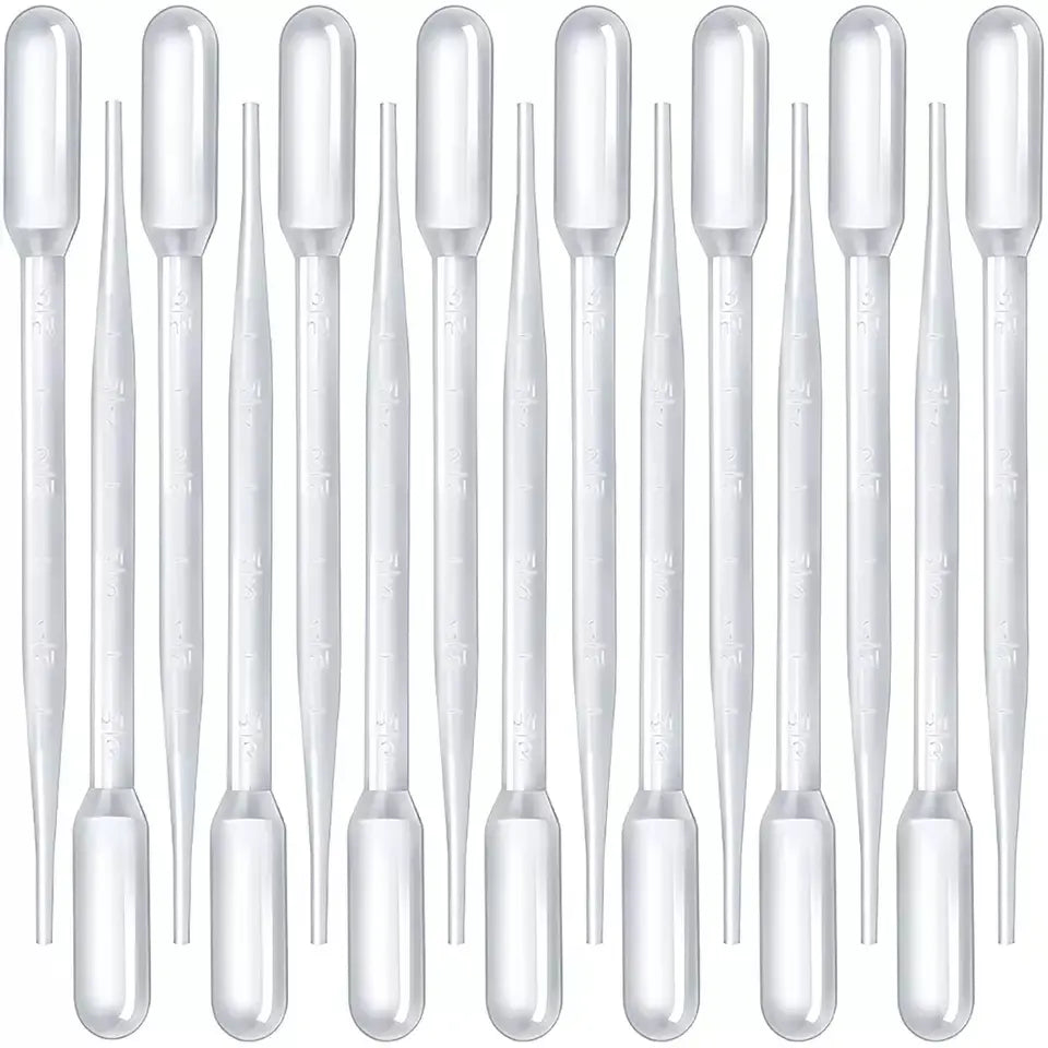 MLS Pasteur Pipette 1mL, Graduated, Plastic (Polyethylene) Non-Sterile -  Pack of 500 Each