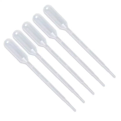 MLS Pasteur Pipette 3mL, Graduated, Plastic (Polyethylene) Non-Sterile -  Pack of 500 Each