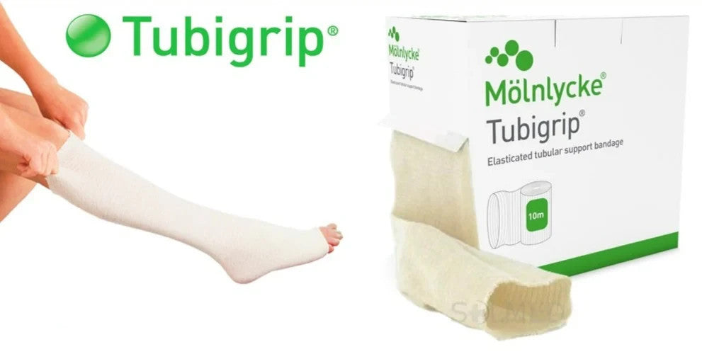 Molnlycke Tubigrip Natural Size E (1434) Firm Support for Sprains Strains - 10m