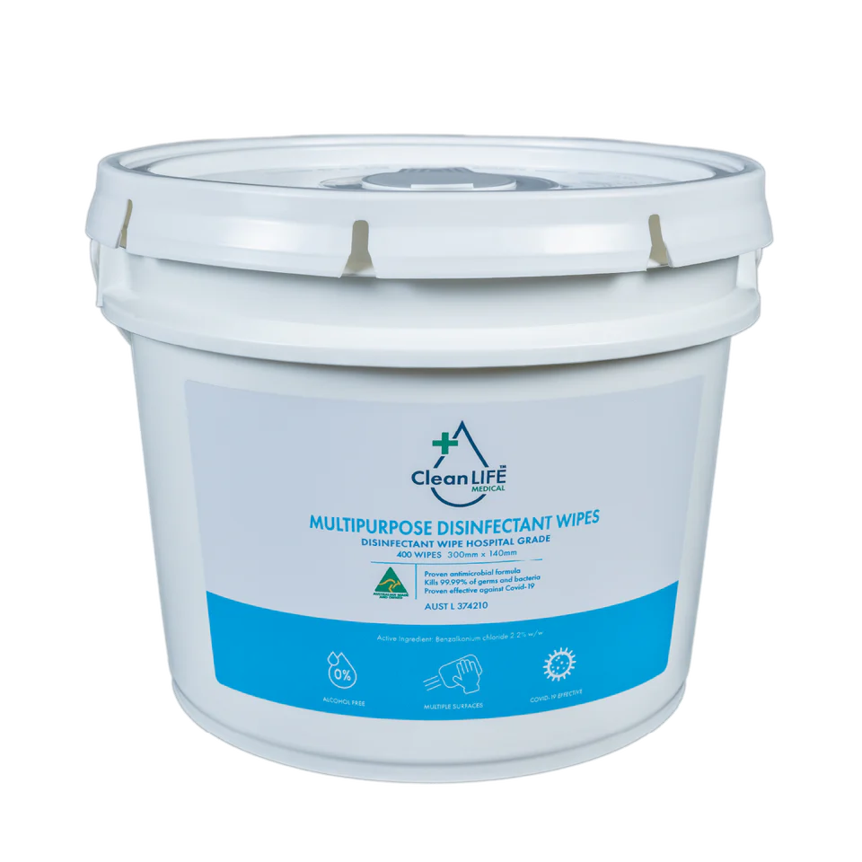 Multipurpose Disinfectant Wipes, Tub