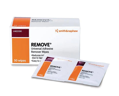 Smith+Nephew REMOVE adhesive remover wipes 50 pack