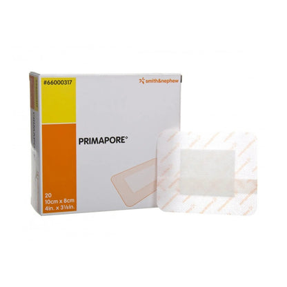 Smith+Nephew Primapore Island Dressing 10cm x 8cm (66000317) - 20 per Box Each